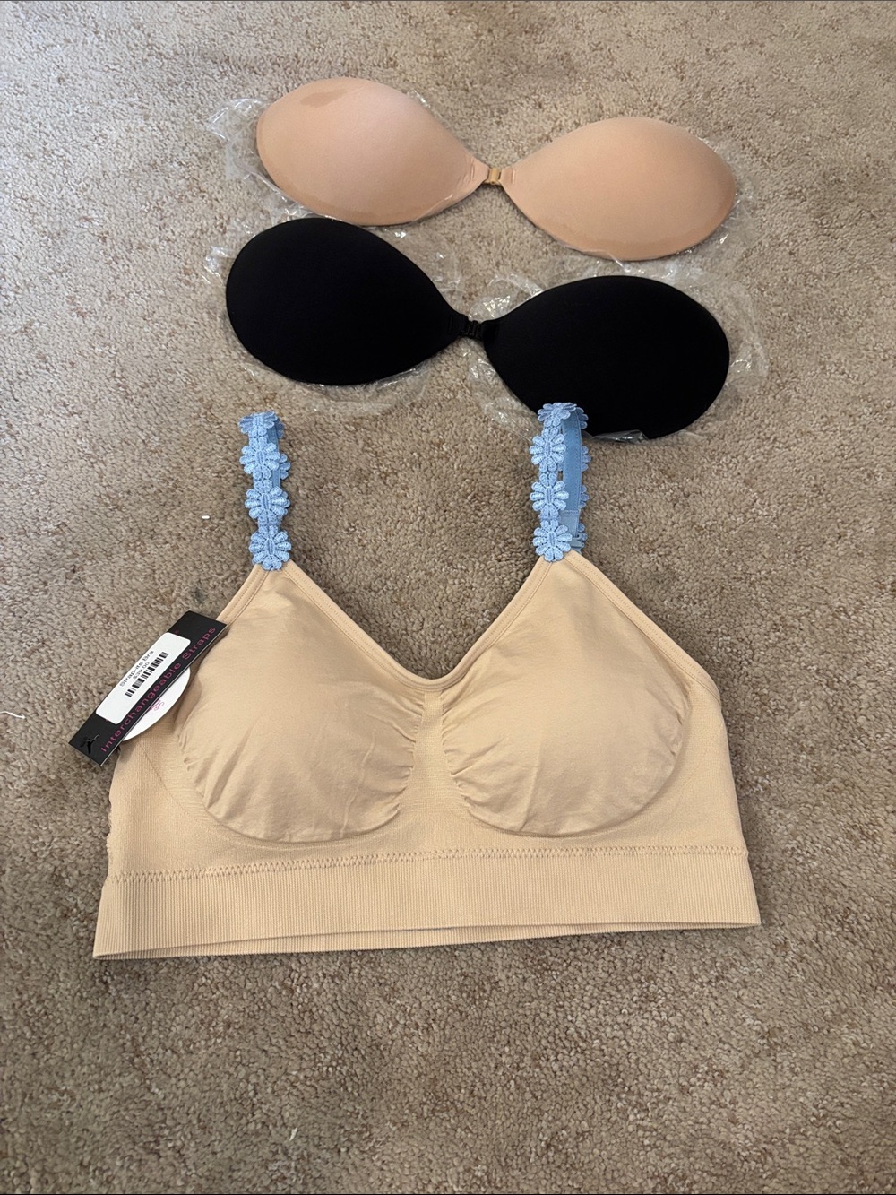 Set of 3 bras new